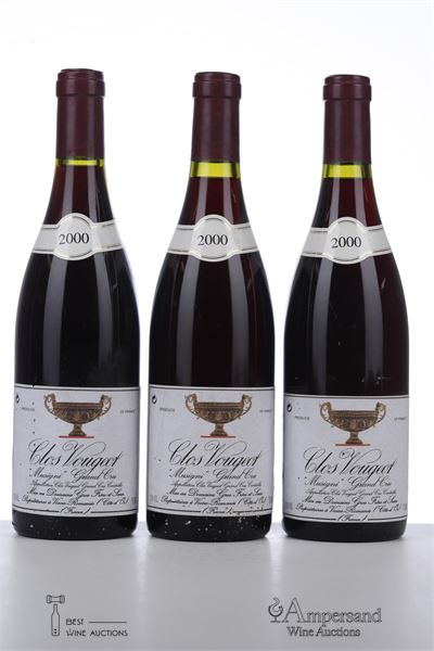 CLOS VOUGEOT MUSIGNI 2000 - Gros Frere et Soeur - 3 Bottles