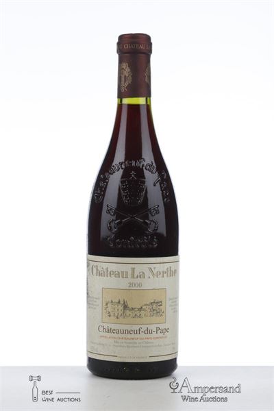 CHATEAUNEUF DU PAPE LA NERTHE 2000 - Chateau la Nerthe - 1 Bottle