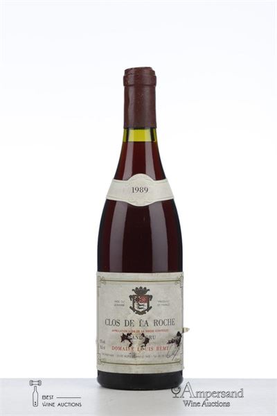 CLOS DE LA ROCHE 1989 - Louis Remy - 1 Bottle
