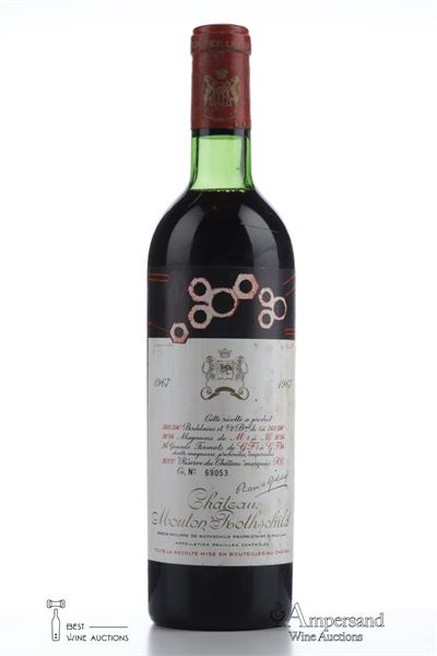 MOUTON ROTHSCHILD 1967 - 1 Bottle
