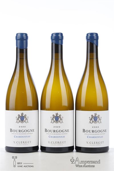 BOURGOGNE CHARDONNAY 2022 - Yvon Clerget - 3 Bottles