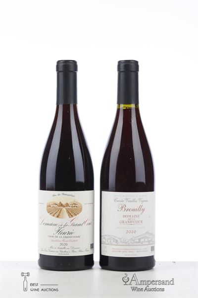 MIXED LOT BEAUJOLAIS 2020 - Domaine de la Grand Cour - Brouilly Vieilles Vignes, Fleurie Clos de la Grand Cour - 2 Bottles