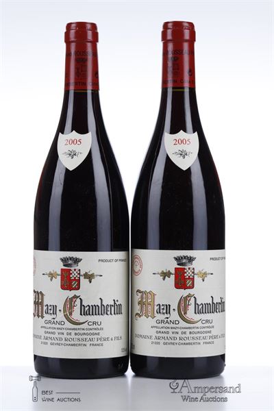 MAZY CHAMBERTIN 2005 - Armand Rousseau - 2 Bottles