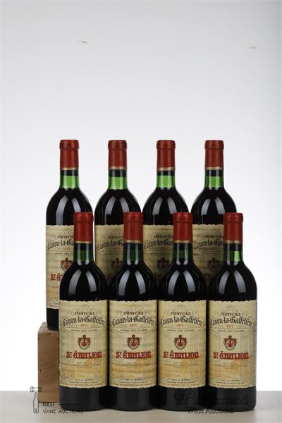 CANON LA GAFFELIERE 1971 - Mc - 8 Bottles - Owc 12