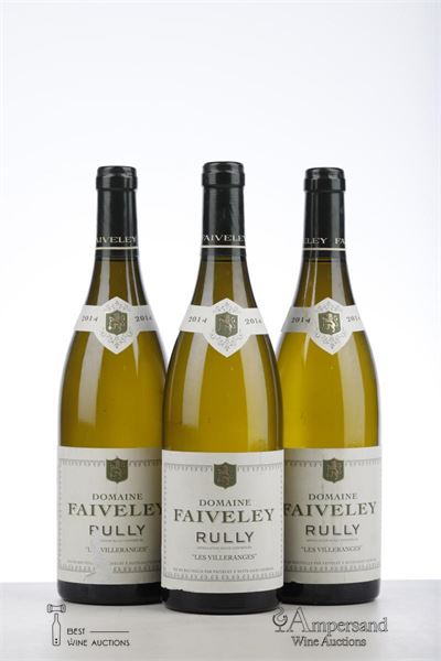 RULLY BLANC LES VILLERANGES 2014 - Faiveley - 3 Bottles