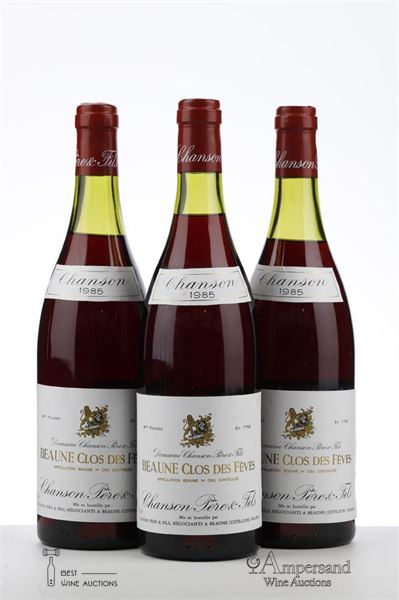 BEAUNE CLOS DES FEVES 1985 - Chanson - 3 Bottles