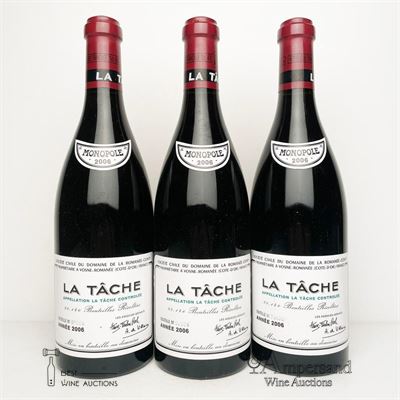 LA TACHE 2006 - Domaine de la Romanee Conti - 3 Bottles