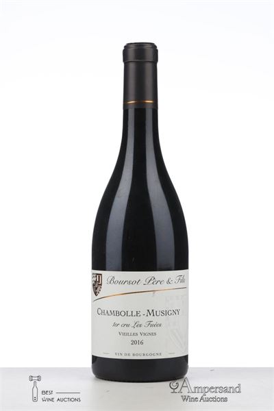 CHAMBOLLE MUSIGNY LES FUEES VIEILLES VIGNES 2016 - Boursot - 1 Bottle