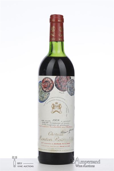 MOUTON ROTHSCHILD 1978 - Mc - 1 Bottle