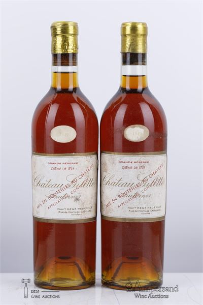 GILETTE CREME DE TETE GRANDE RESERVE 1949 - Mc - 2 Bottles