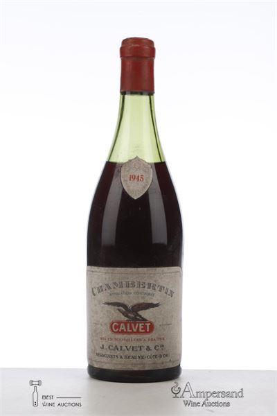 CHAMBERTIN 1945 - Calvet - 1 Bottle
