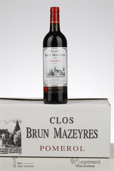CLOS BRUN MAZEYRES 2010 - Mc - 12 Bottles - Oc 12