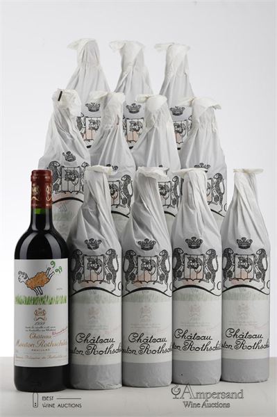 MOUTON ROTHSCHILD 1999 - Mc - 12 Bottles - Owc 12