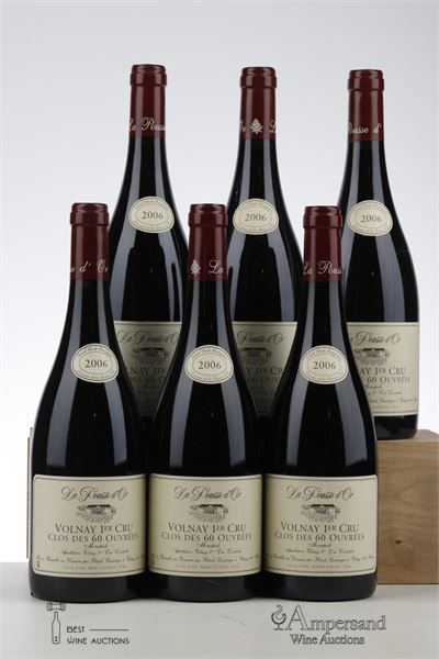 VOLNAY CLOS DES 60 OUVREES 2006 - La Pousse d'Or - 6 Bottles