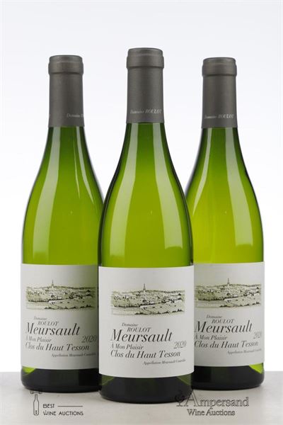 MEURSAULT A MON PLAISIR CLOS DU HAUT TESSON 2020 - Roulot - 3 Bottles