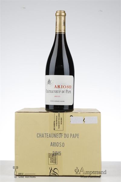 CHATEAUNEUF DU PAPE ARIOSO 2015 - Rotem et Mounir Saouma - 6 Bottles - Oc 6