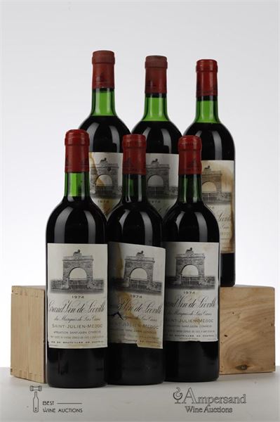 LEOVILLE LAS CASES 1974 - Mc - 6 Bottles