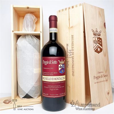 BRUNELLO DI MONTALCINO 2012 - Poggio di Sotto - 2 Magnums - Owc 1