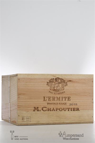 ERMITAGE ROUGE L'ERMITE 2015 - Chapoutier - 6 Bottles - Owc 6