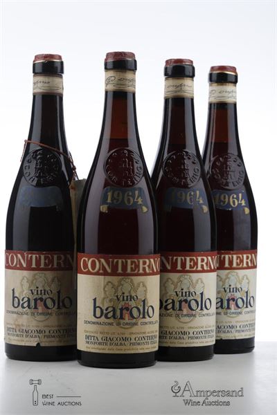 BAROLO 1964 - Giacomo Conterno - 4 Bottles