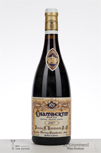 CHAMBERTIN 2007 - Armand Rousseau - 1 Bottle