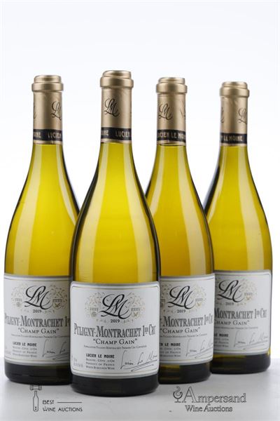PULIGNY MONTRACHET CHAMP GAIN 2019 - Lucien Le Moine - 4 Bottles