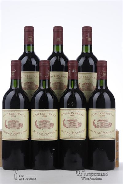 PAVILLON ROUGE 1988 - Mc - 7 Bottles