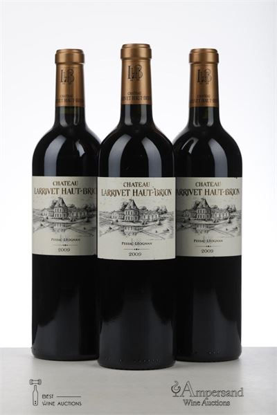 LARRIVET HAUT BRION 2009 - Mc - 3 Bottles