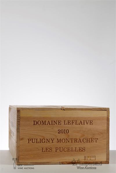 PULIGNY MONTRACHET LES PUCELLES 2010 - Domaine Leflaive - 12 Bottles - Owc 12