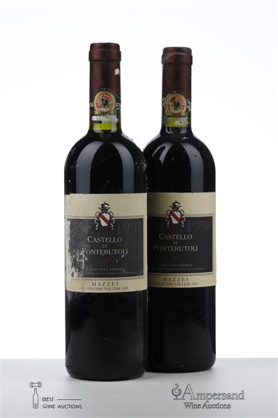 CHIANTI CLASSICO 1998 - MazzeI - Castello di Fonterutoli - 2 Bottles