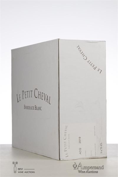 LE PETIT CHEVAL BLANC 2019 - Mc - 3 Bottles - Owc 3