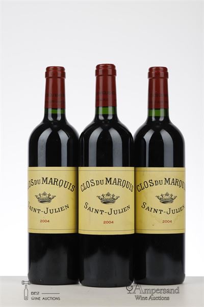 CLOS DU MARQUIS 2004 - Mc - 3 Bottles