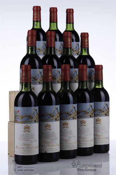 MOUTON ROTHSCHILD 1981 - 12 Bottles - Owc 12