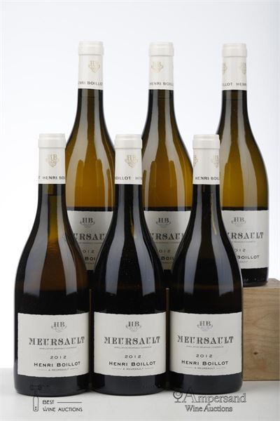 MEURSAULT 2012 - Henri Boillot - 6 Bottles