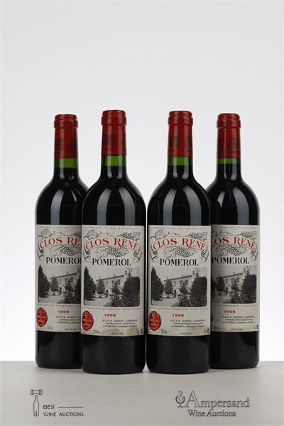 CLOS RENE 1998 - Mc - 4 Bottles