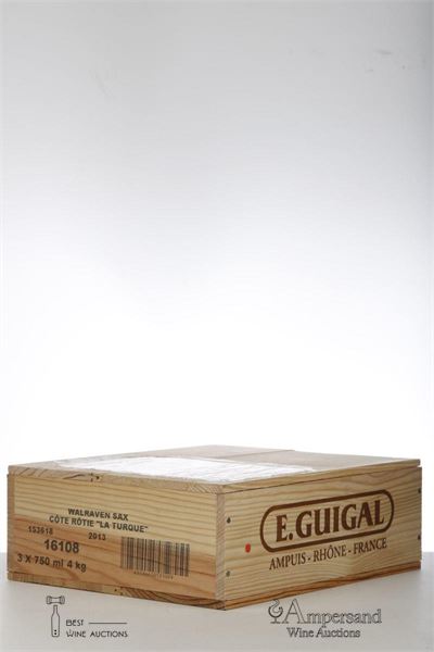 COTE ROTIE LA TURQUE 2013 - Guigal - 3 Bottles - Owc 3