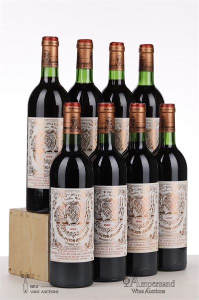 PICHON BARON 1982 - Mc - 8 Bottles - Owc 12
