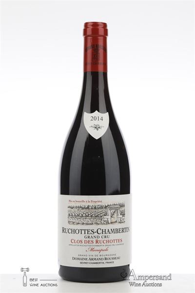 RUCHOTTES CHAMBERTIN CLOS DES RUCHOTTES 2014 - Armand Rousseau - 1 Bottle