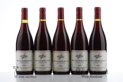ECHEZEAUX 1991 - Jean Grivot - 5 Bottles