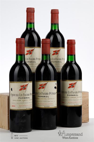 LA FLEUR PETRUS 1988 - 5 Bottles