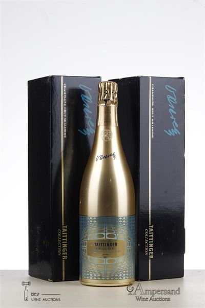 TAITTINGER COLLECTION VASARELY 1978 - Taittinger - 2 Bottles - Oc 1