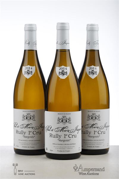 RULLY BLANC LES MARGOTES 2014 - Paul Jacqueson - 3 Bottles