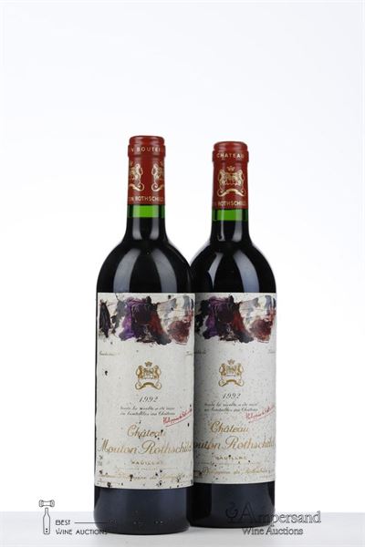 MOUTON ROTHSCHILD 1992 - Mc - 2 Bottles