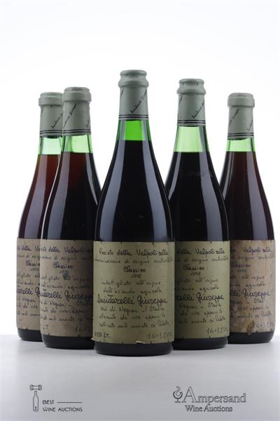 RECIOTO DELLA VALPOLICELLA CLASSICO CA PALETTA 1978 - Giuseppe Quintarelli  - 5 Bottles