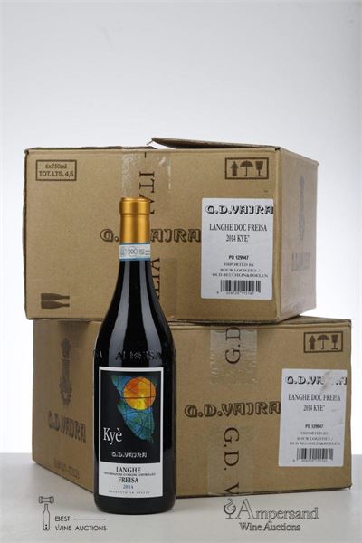 KYE FREISA LANGHE ROSSO 2014 - G.D. Vajra - 12 Bottles - Oc 6