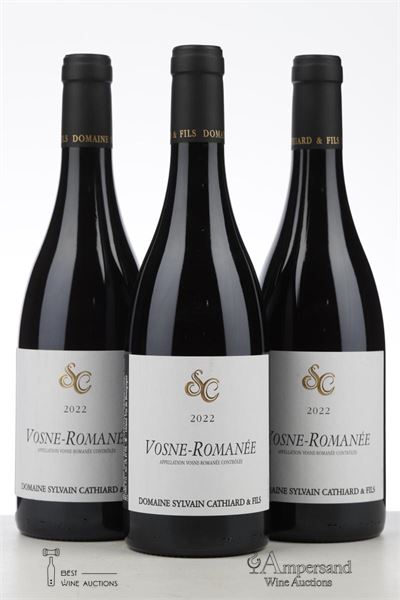 VOSNE ROMANEE 2022 - Sylvain Cathiard - 3 Bottles