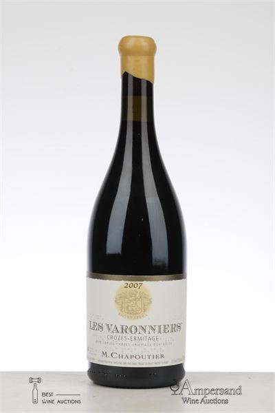 CROZES ERMITAGE LES VARONNIERS 2007 - Chapoutier  - 1 Bottle