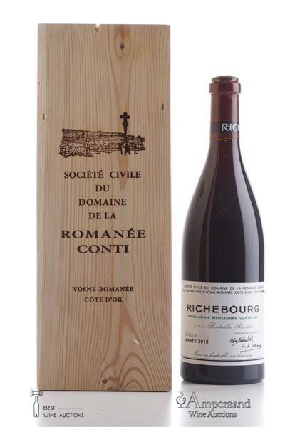 RICHEBOURG 2012 - Domaine de la Romanee Conti - 1 Bottle - Owc 1