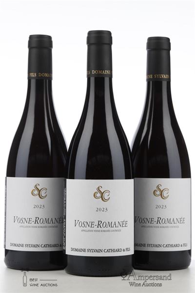 VOSNE ROMANEE 2023 - Sylvain Cathiard - 3 Bottles