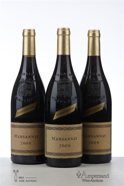MARSANNAY EN MONTCHENEVENOY 2009 - Philippe Charlopin Parizot - 3 Bottles